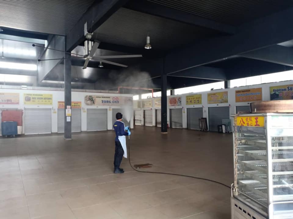 DISINFEKSI KAWALAN NOVEL CORONAVIRUS COVID -19