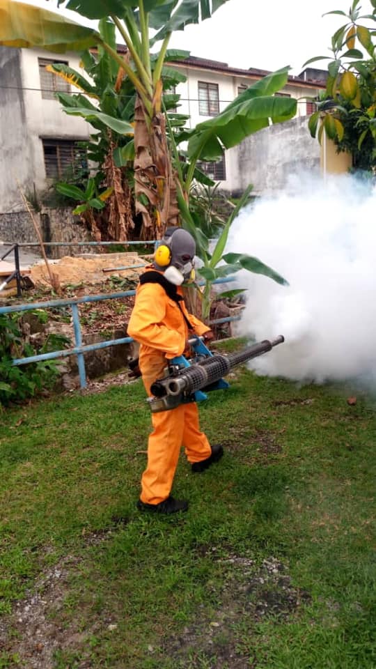 AKTIVITI KAWALAN DEMAM DENGGI DALAM KAWASAN MBS