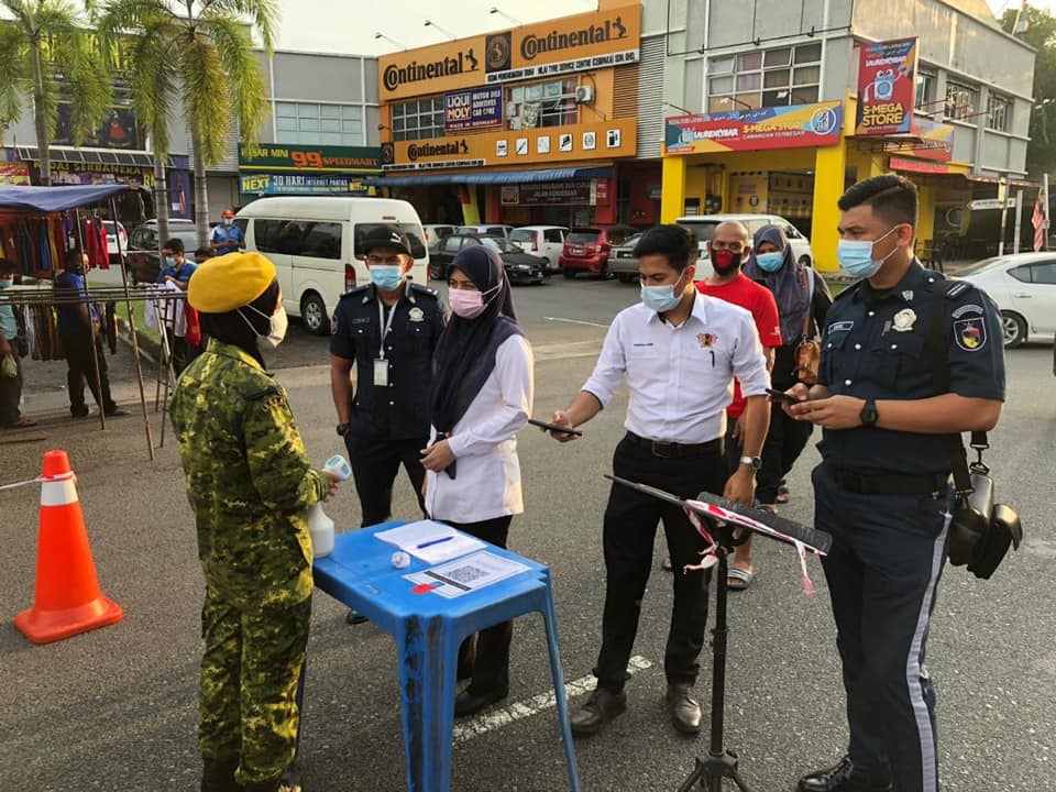 PEMANTAUAN PASAR MALAM DALAM KAWASAN MBS