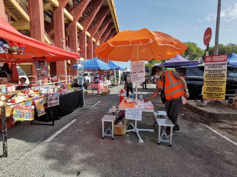 PEMANTAUAN PASAR TANI  DALAM KAWASAN MBS