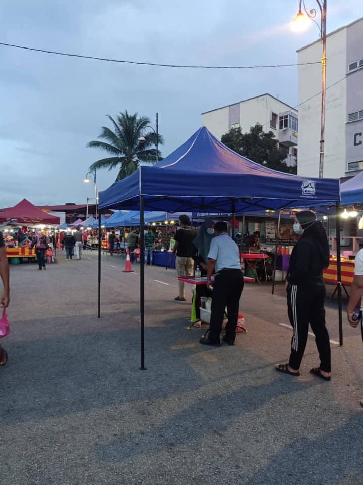 PEMANTAUAN PASAR MALAM DALAM KAWASAN MBS