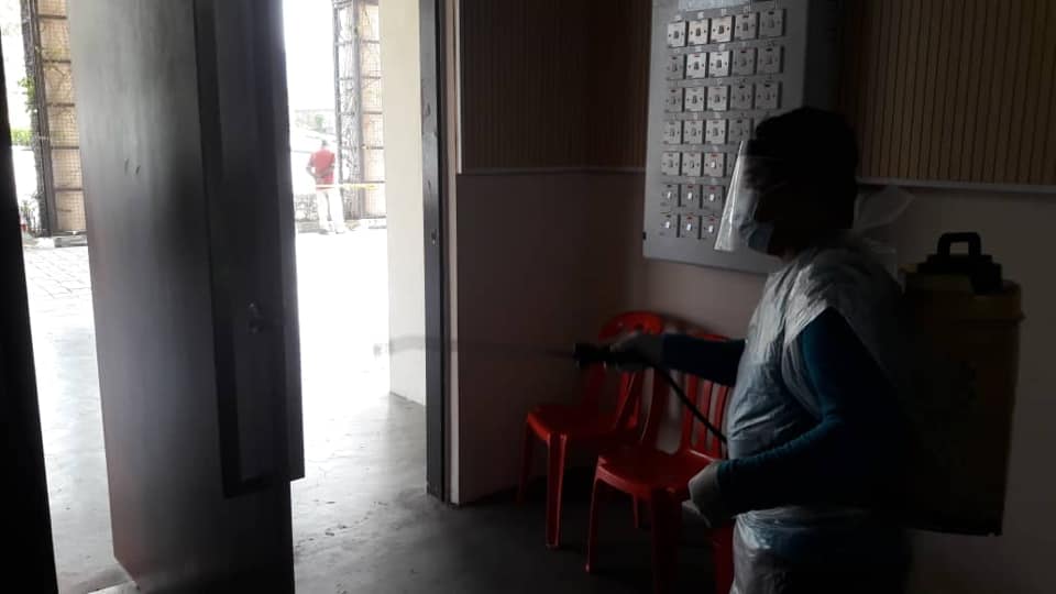 DISINFEKSI KAWALAN NOVEL CORONAVIRUS COVID -19