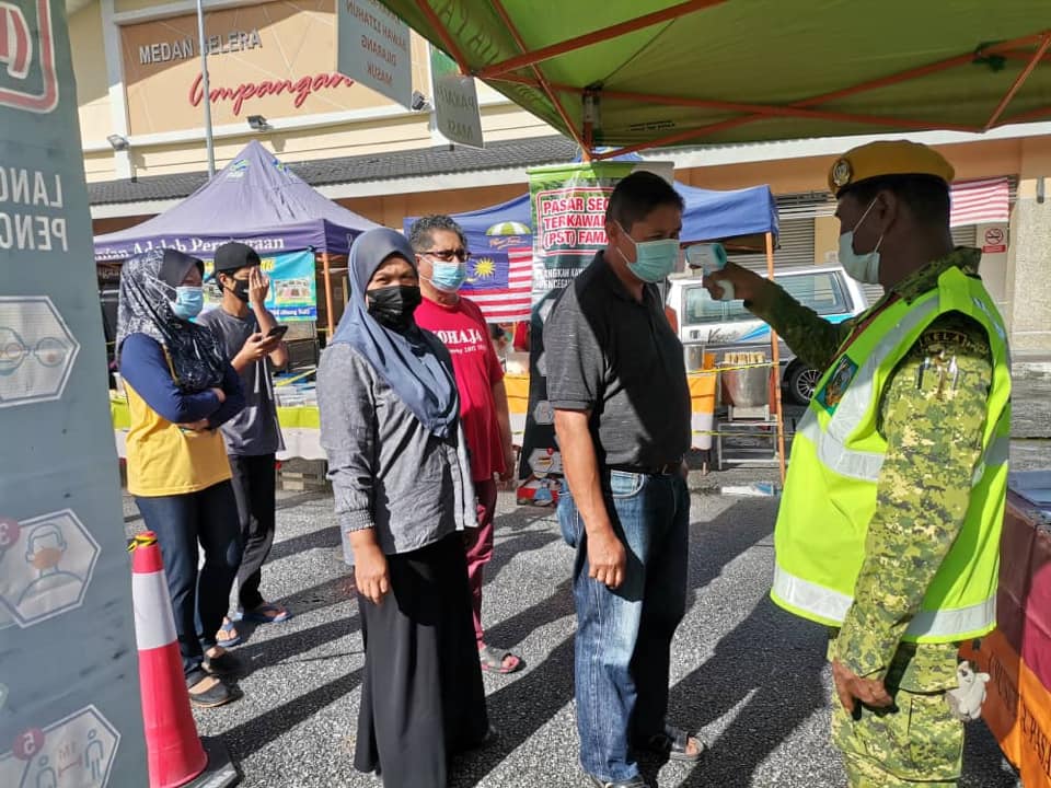 PEMANTAUAN PASAR TANI  DALAM KAWASAN MBS