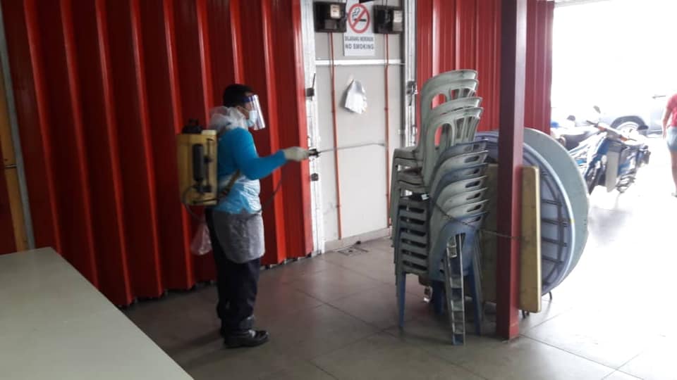 DISINFEKSI KAWALAN NOVEL CORONAVIRUS COVID -19