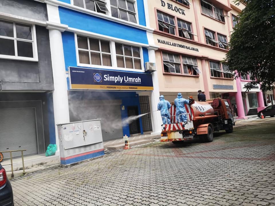 DISINFEKSI KAWALAN NOVEL CORONAVIRUS COVID -19