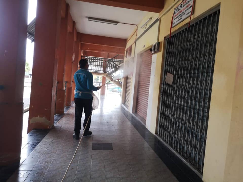 DISINFEKSI KAWALAN NOVEL CORONAVIRUS COVID -19