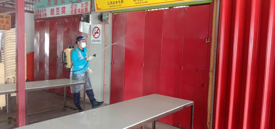 DISINFEKSI KAWALAN NOVEL CORONAVIRUS COVID -19