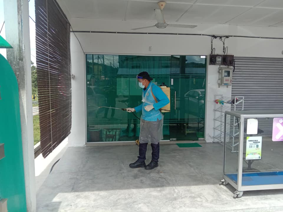 DISINFEKSI KAWALAN NOVEL CORONAVIRUS COVID -19