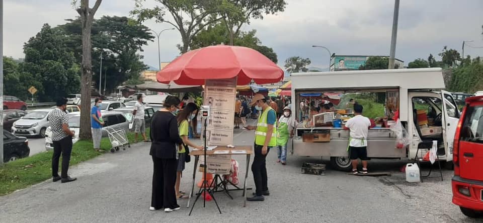PEMANTAUAN PASAR MALAM DALAM KAWASAN MBS