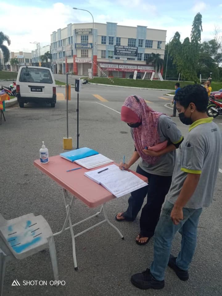 PEMANTAUAN PASAR MALAM DALAM KAWASAN MBS