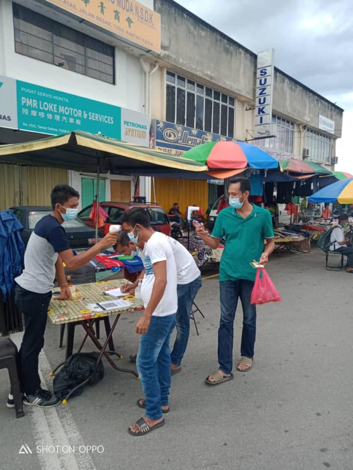 PEMANTAUAN PASAR MALAM DALAM KAWASAN MBS