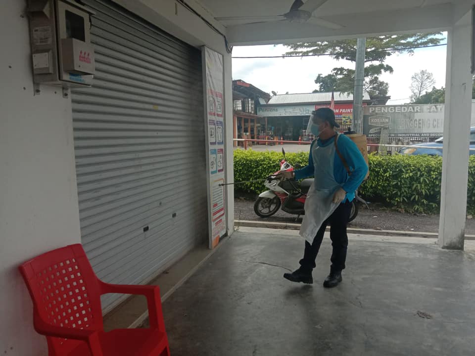 DISINFEKSI KAWALAN NOVEL CORONAVIRUS COVID -19