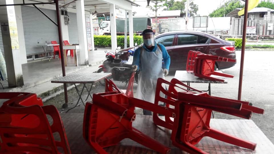 DISINFEKSI KAWALAN NOVEL CORONAVIRUS COVID -19