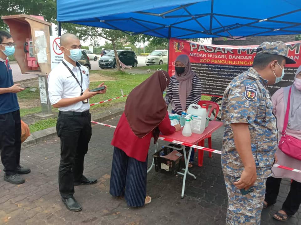 PEMANTAUAN PASAR MALAM DALAM KAWASAN MBS