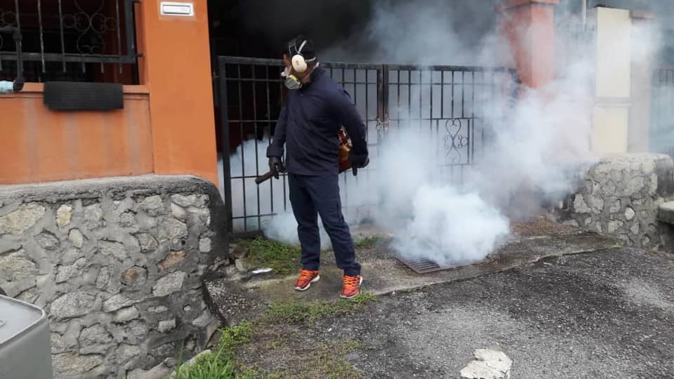 AKTIVITI KAWALAN DEMAM DENGGI DALAM KAWASAN MBS