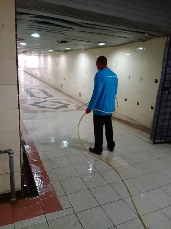 KERJA KERJA PEMBERSIHAN INFRASTRUKTUR AWAM