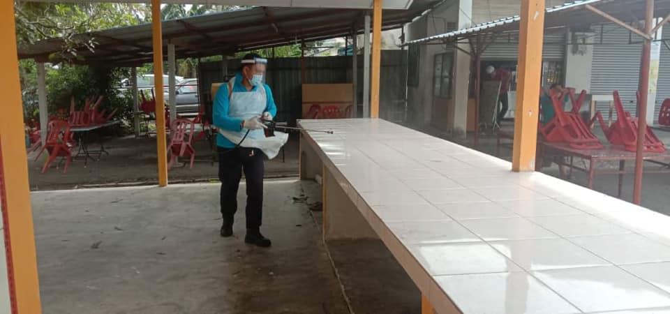 DISINFEKSI KAWALAN NOVEL CORONAVIRUS COVID -19