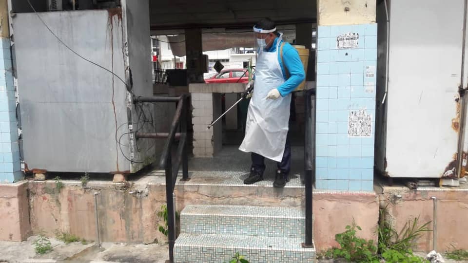 DISINFEKSI KAWALAN NOVEL CORONAVIRUS COVID -19