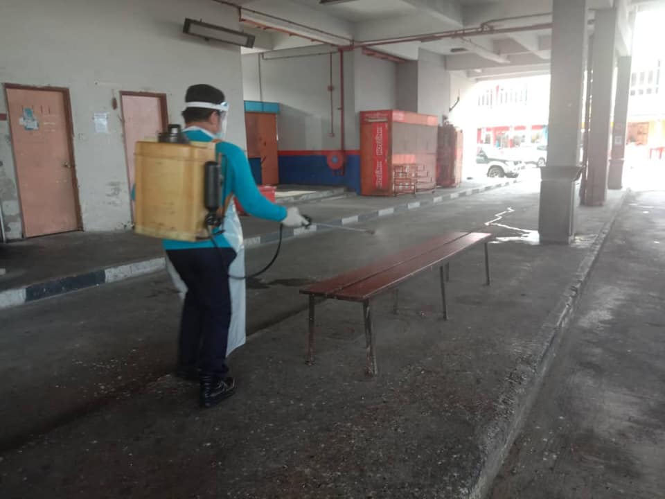 DISINFEKSI KAWALAN NOVEL CORONAVIRUS COVID -19