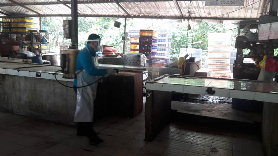 DISINFEKSI KAWALAN NOVEL CORONAVIRUS COVID -19