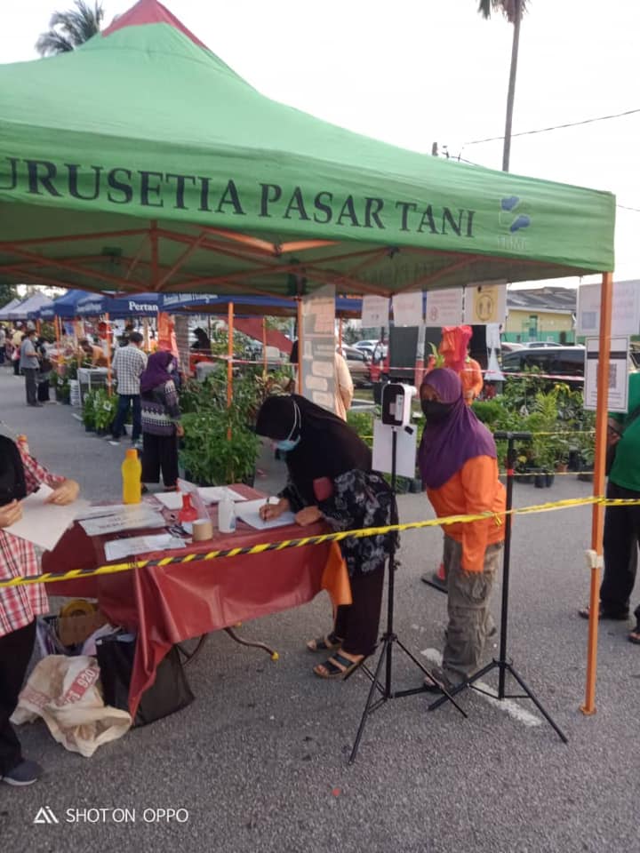 PEMANTAUAN PASAR TANI  DALAM KAWASAN MBS