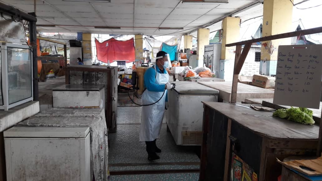 DISINFEKSI KAWALAN NOVEL CORONAVIRUS COVID -19