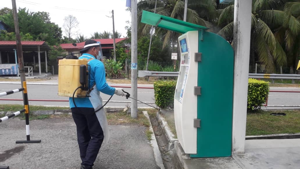 DISINFEKSI KAWALAN NOVEL CORONAVIRUS COVID -19