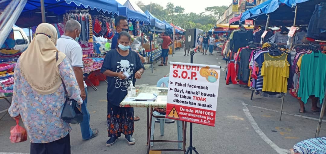 PEMANTAUAN PASAR MALAM DALAM KAWASAN MBS