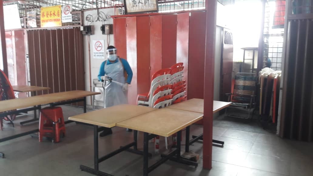 DISINFEKSI KAWALAN NOVEL CORONAVIRUS COVID -19