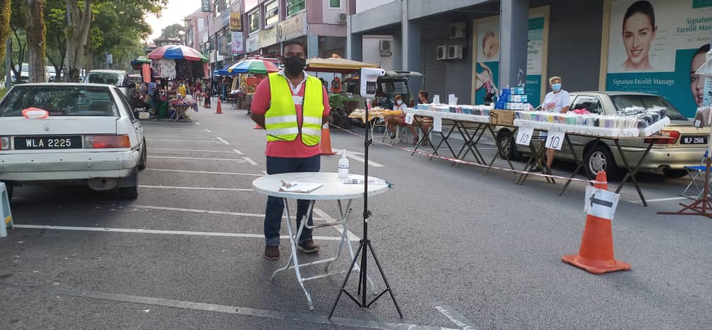 PEMANTAUAN PASAR MALAM DALAM KAWASAN MBS
