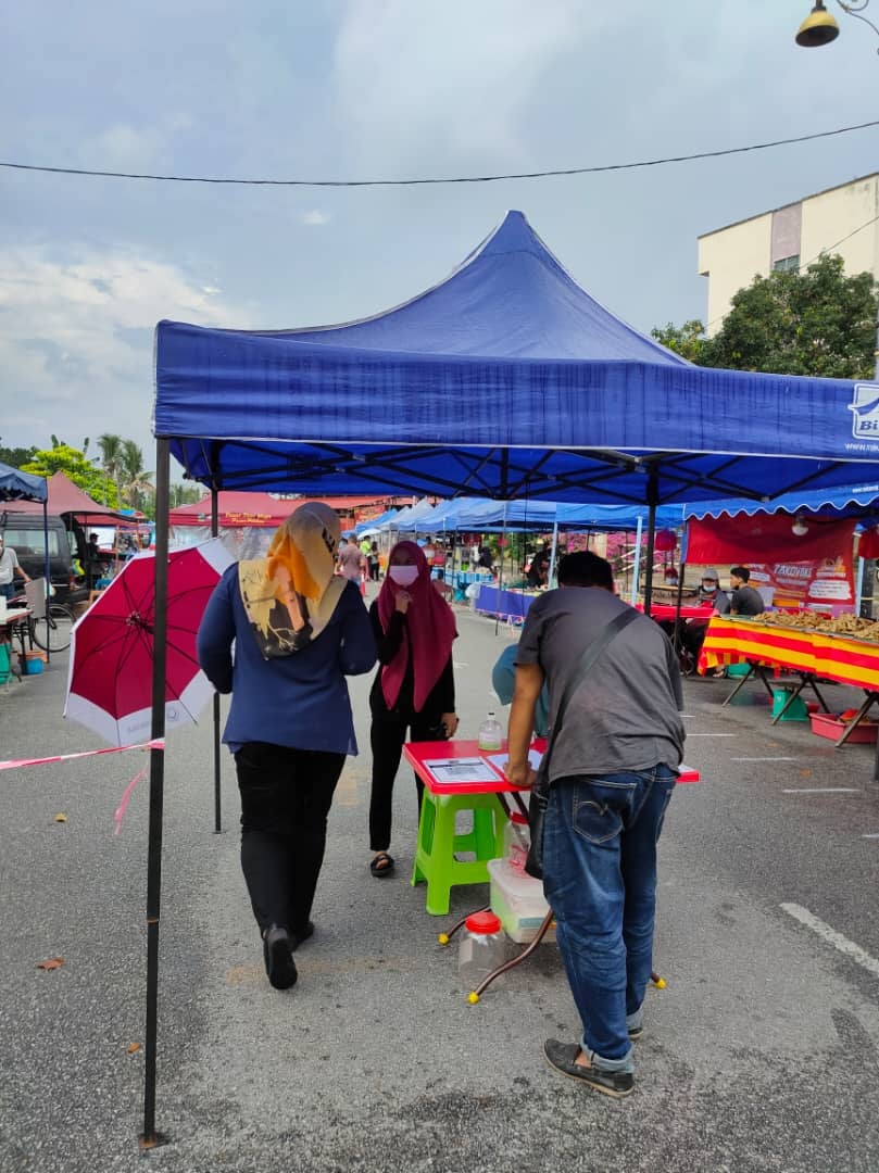 PEMANTAUAN PASAR MALAM DALAM KAWASAN MBS