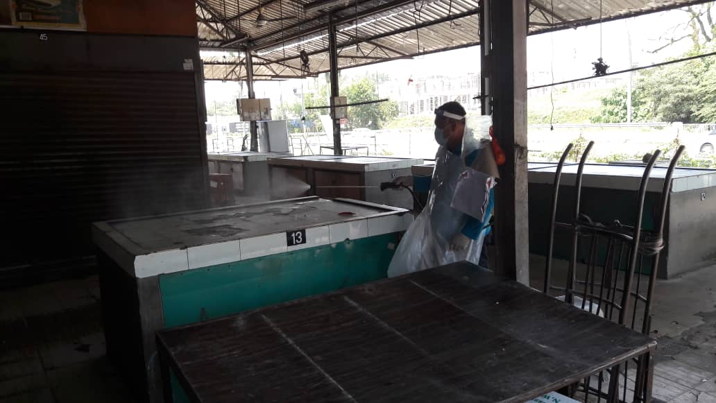 DISINFEKSI KAWALAN NOVEL CORONAVIRUS COVID -19