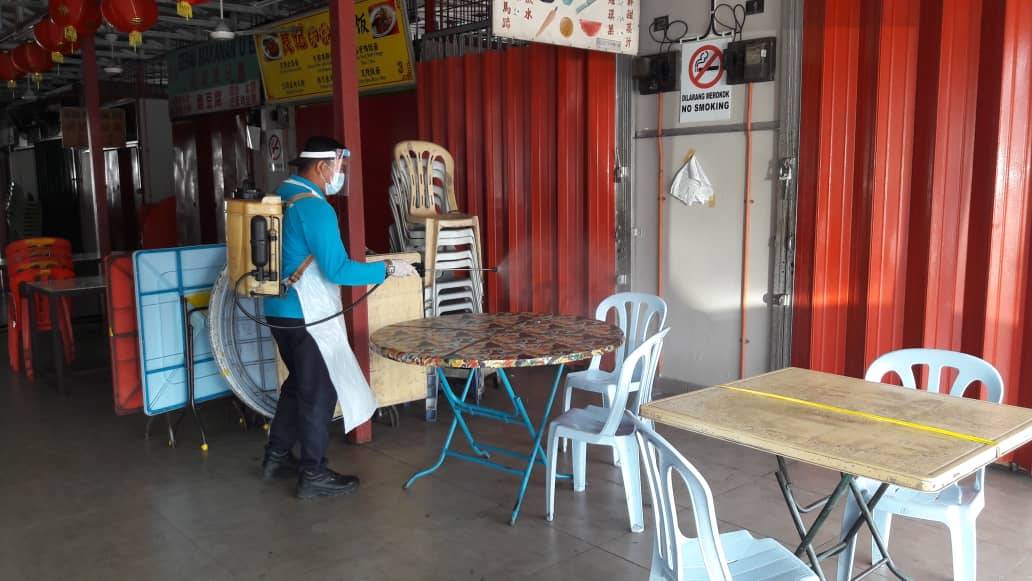 DISINFEKSI KAWALAN NOVEL CORONAVIRUS COVID -19