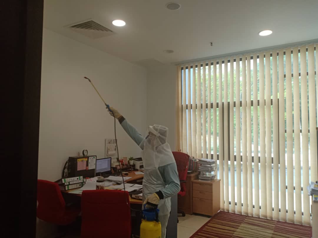 DISINFEKSI KAWALAN NOVEL CORONAVIRUS COVID -19