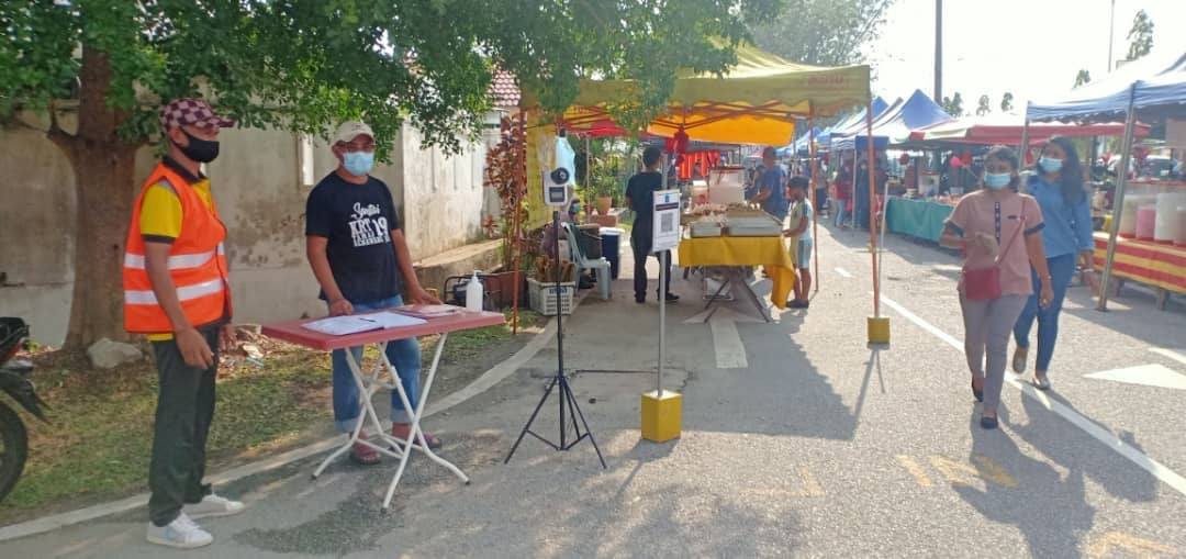 PEMANTAUAN PASAR MALAM DALAM KAWASAN MBS