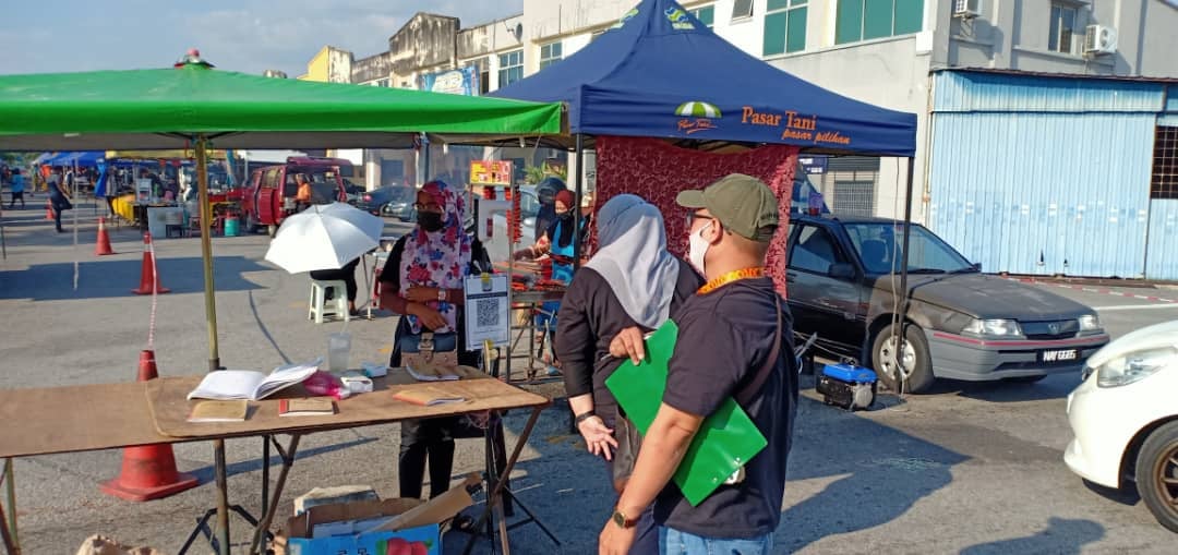 PEMANTAUAN PASAR MALAM DALAM KAWASAN MBS