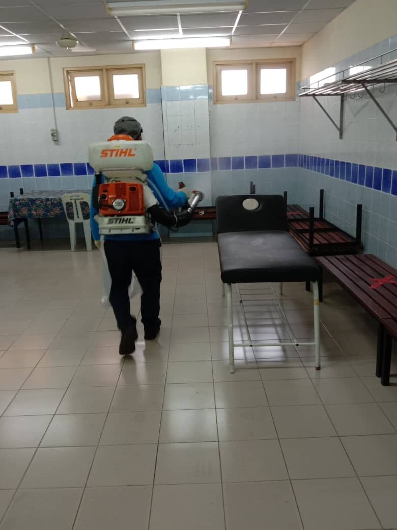 DISINFEKSI KAWALAN NOVEL CORONAVIRUS COVID -19