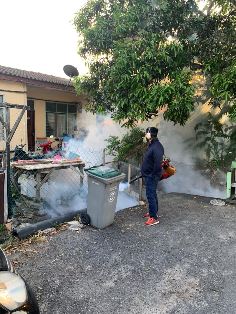 AKTIVITI KAWALAN DEMAM DENGGI DALAM KAWASAN MBS