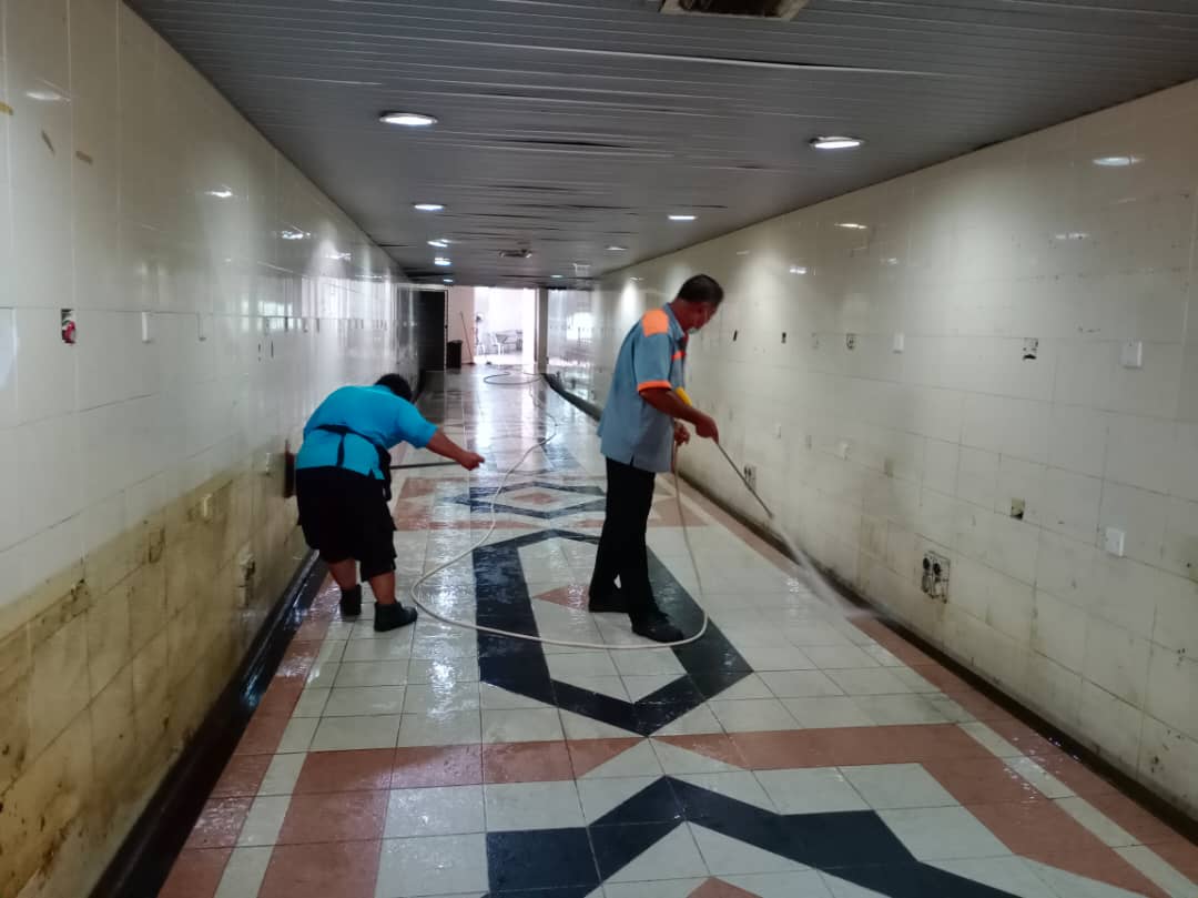 KERJA-KERJA PEMBERSIHAN INFRASTUKTUR