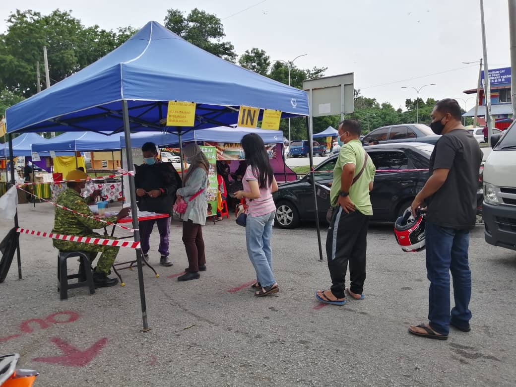 TAPAK BAZAR RAMADHAN PASAR RASAH JAYA