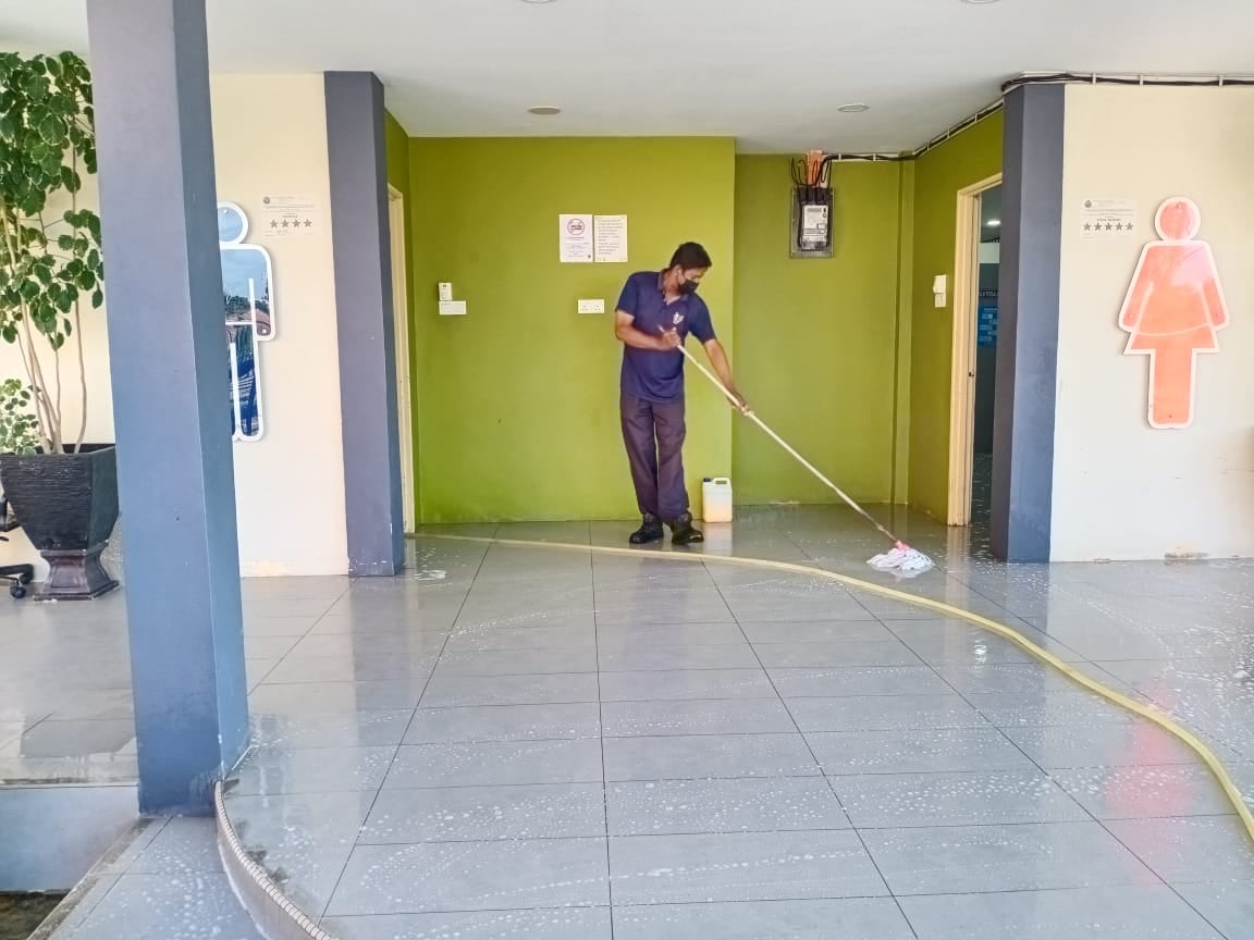 KERJA-KERJA PEMBERSIHAN INFRASTRUKTUR AWAM