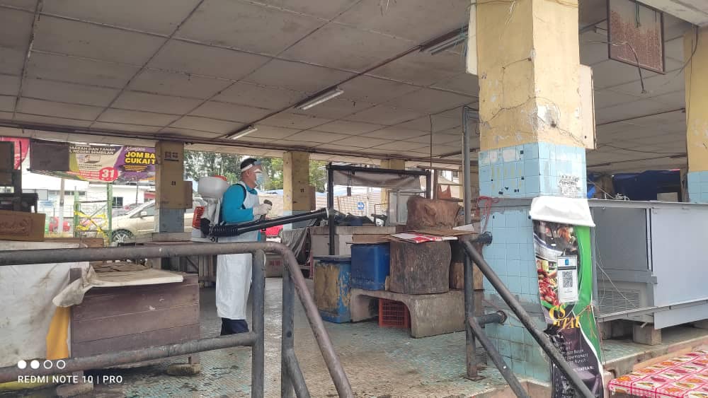 SEMBURAN NYAHKUMAN (DISINFEKSI) KAWALAN NOVEL CORONAVIRUS COVID -19