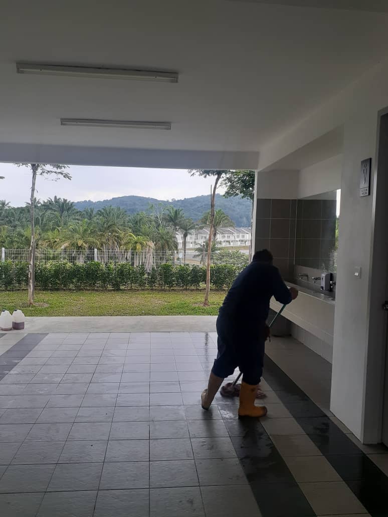 KERJA-KERJA PEMBERSIHAN INFRASTRUKTUR AWAM