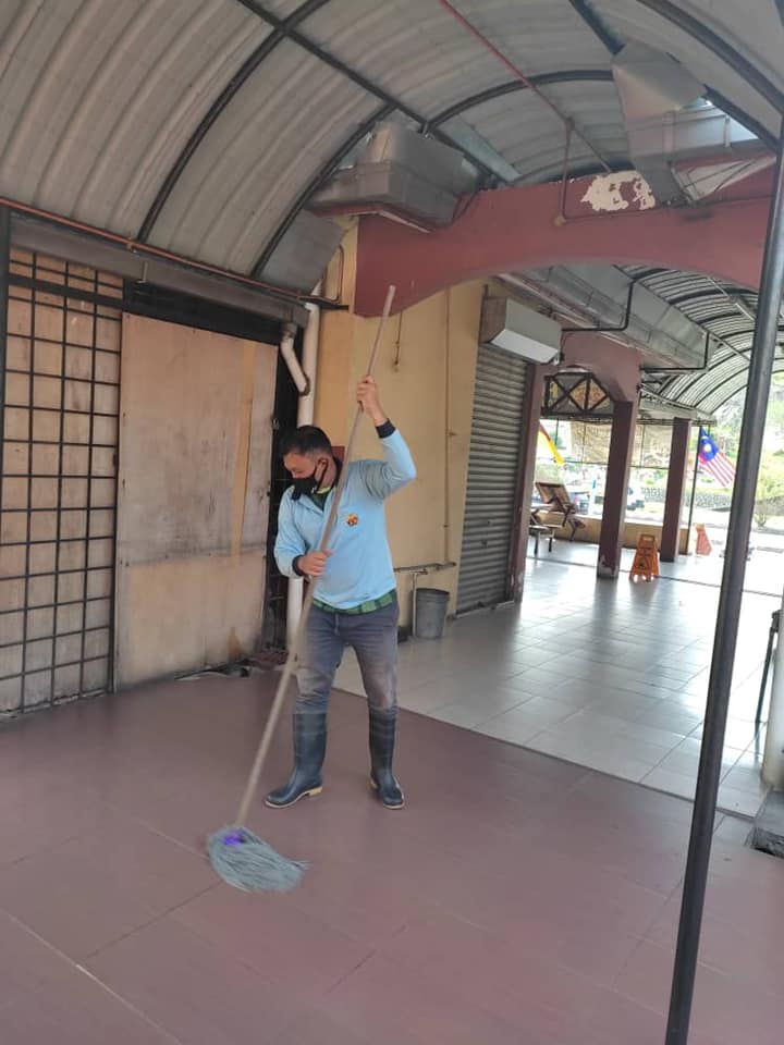 KERJA-KERJA PEMBERSIHAN INFRASTRUKTUR AWAM