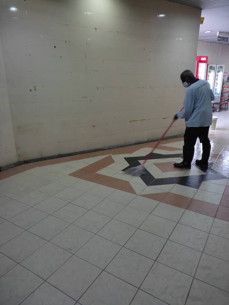 KERJA-KERJA PEMBERSIHAN INFRASTRUKTUR AWAM