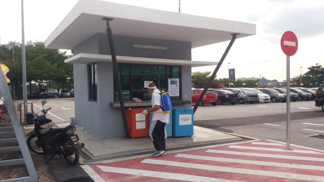 SEMBURAN NYAHKUMAN (DISINFEKSI) KAWALAN NOVEL CORONAVIRUS COVID -19