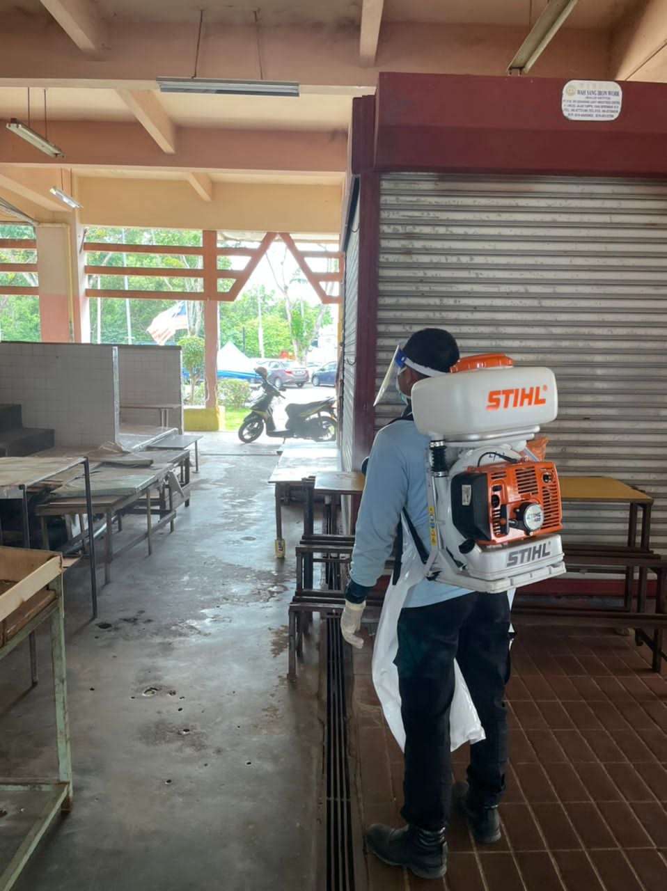  SEMBURAN NYAHKUMAN (DISINFEKSI) KAWALAN NOVEL CORONAVIRUS COVID -19