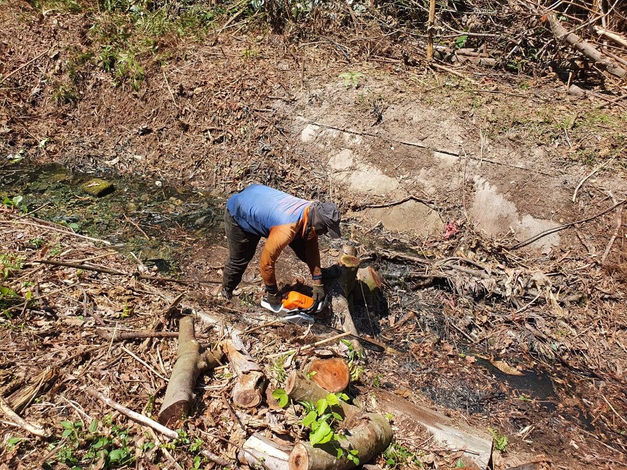  PEMBERSIHAN LONGKANG MONSUN SECARA ONE OFF