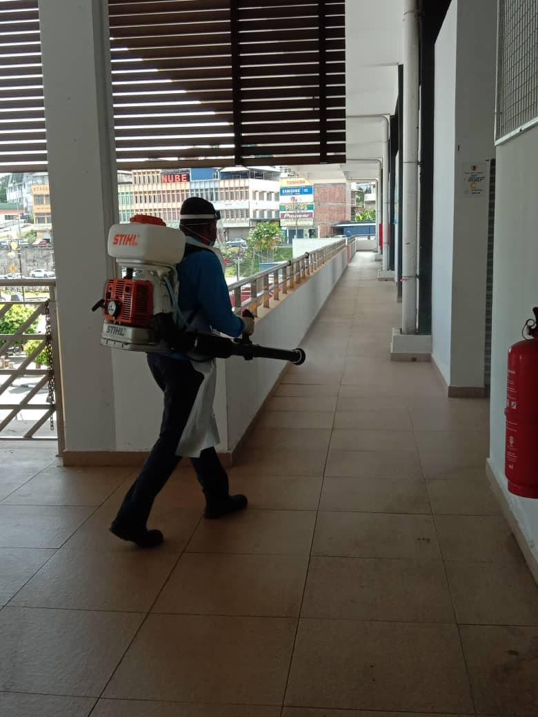 SEMBURAN NYAHKUMAN (DISINFEKSI) KAWALAN NOVEL CORONAVIRUS COVID -19