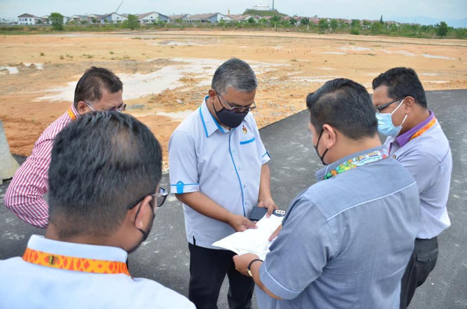 LAWATAN TURUN PADANG DATUK BANDAR KE TANAH PERKUBURAN NILAI, SG. MAHANG.